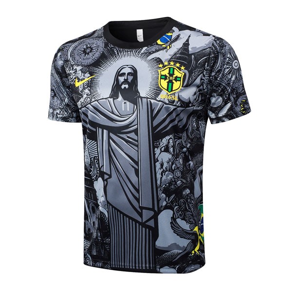 Camiseta Entrenamiento Brasil 2024/25 Gris